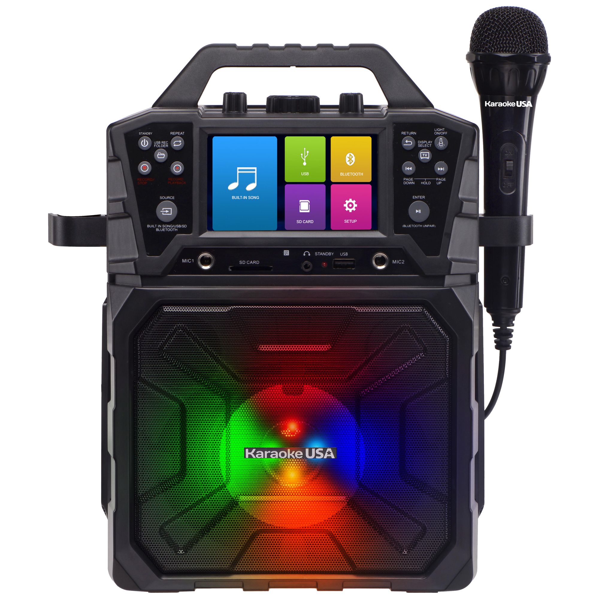 SD520 - Portable MP3G Karaoke Player with 4.3